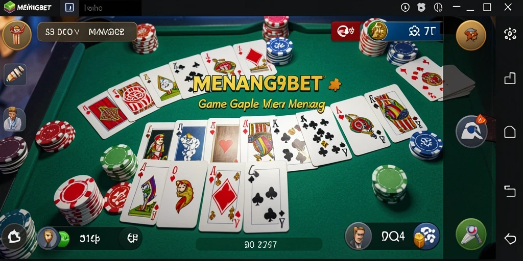 Tampilan gameplay Gaple yang menarik dan interaktif.