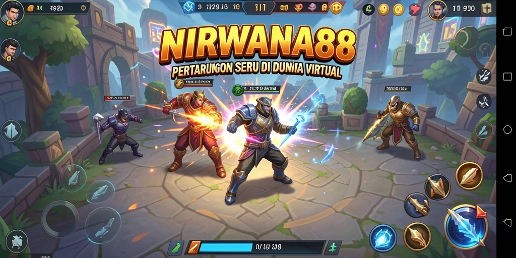 Tampilan gameplay NIRWANA88 dengan aksi Fighting yang mendebarkan.