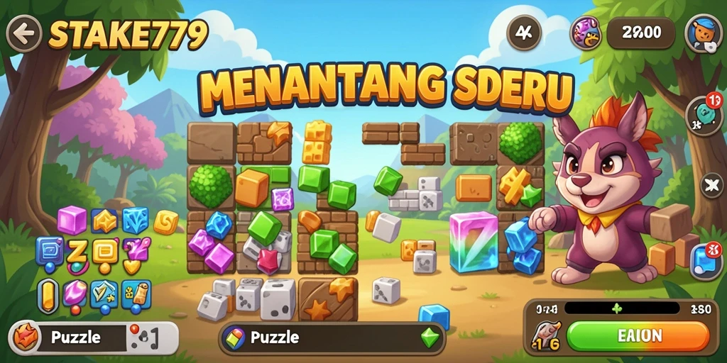 Screenshot gameplay STAKE779 menunjukkan keseruan dalam memecahkan teka-teki.
