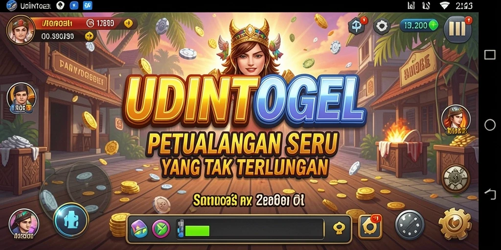 Tampilan gameplay seru dan menakjubkan di UDINTOGEL.